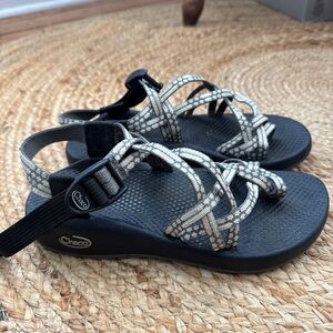 Chaco Kids Sandals - Black and Cream